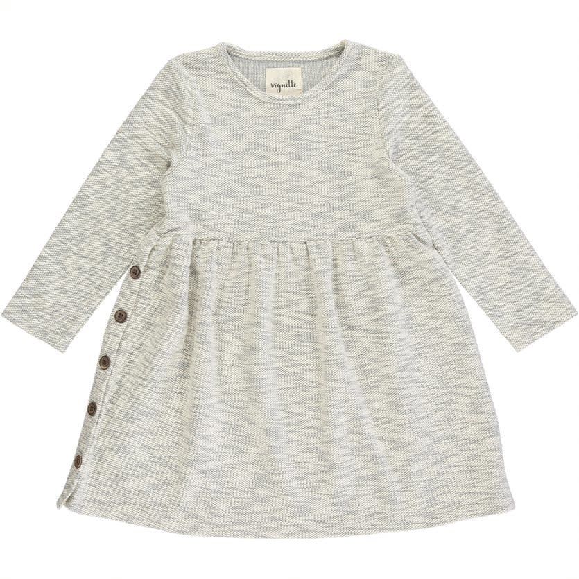 A95  Madigan Dress- Grey