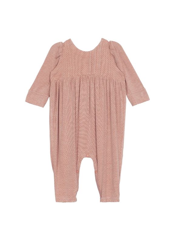 A95 Sugar &amp; Spice Knit Romper-Pink