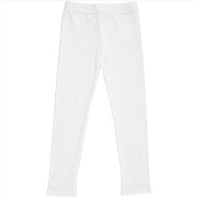 Kathleen Ribbed Leggings-Ivory