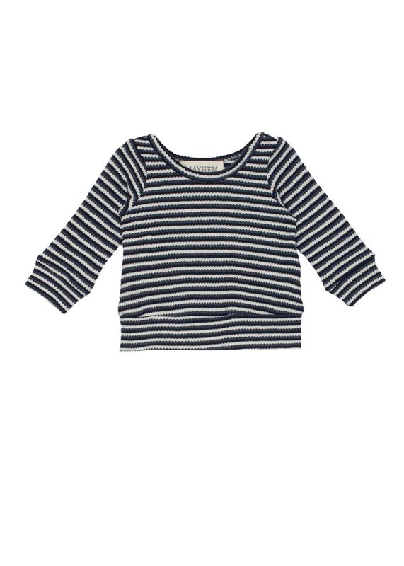 Remy Knit Top-Blue