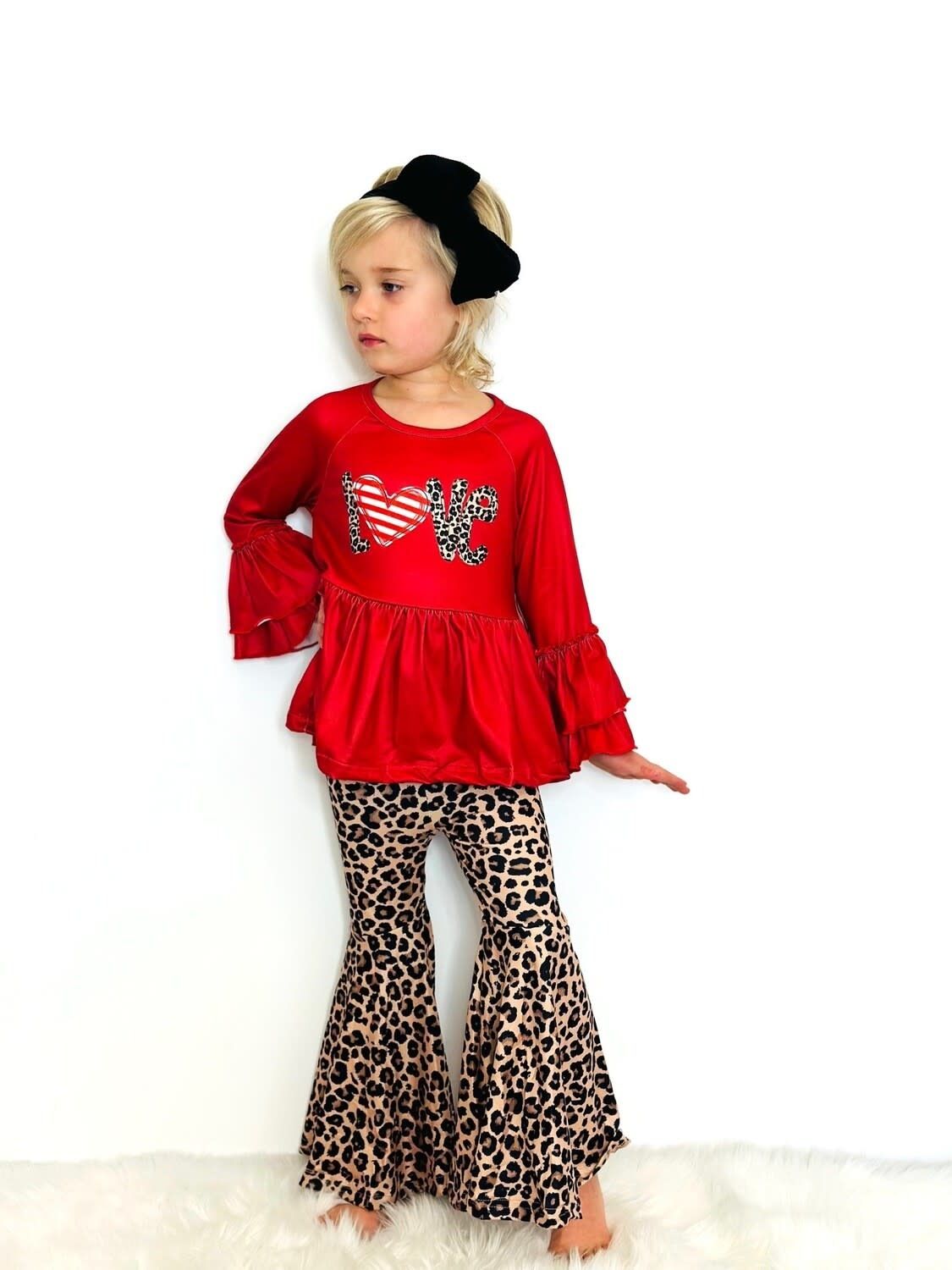 A95 Love Leo Girls Set