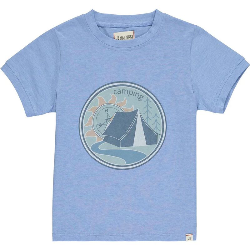 Falmouth Blue Camping Tee