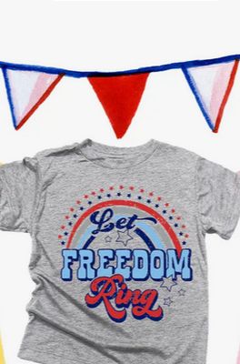 Let Freedom Ring Kids Tee