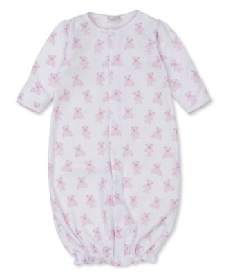 Beary Plaid Conv Gown Pink