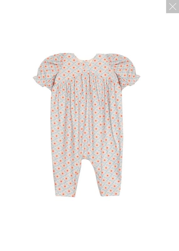 Ophelia Printed Knit Romper