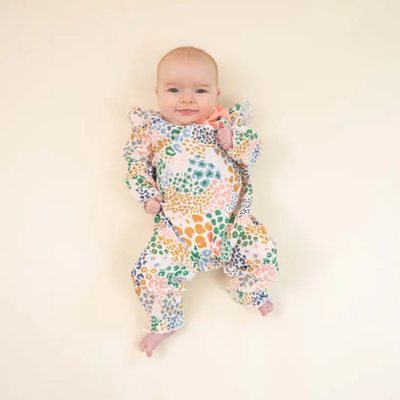 Rainbow Leopard Baby Bodysuit