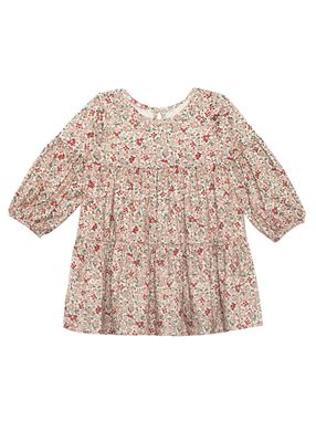 A95 Sunset Picnic Printed Knit Dress-Multi