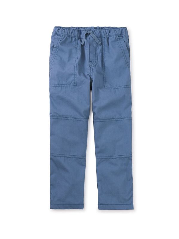Cozy Does It Lined Pants-Coronet Blue