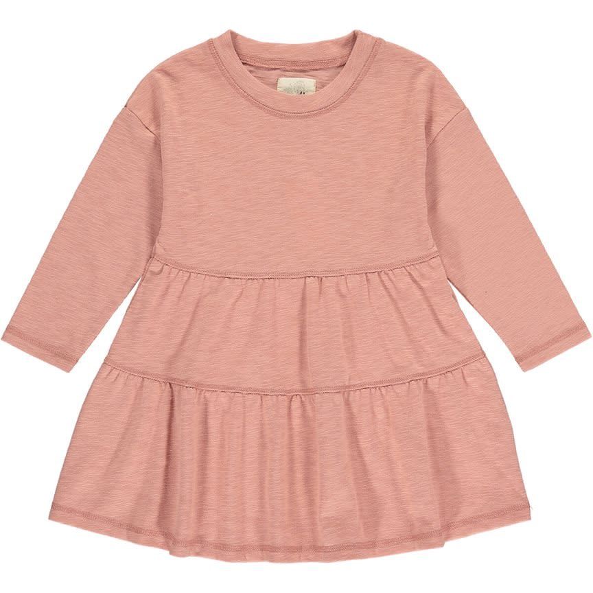 June Tiered Tunic-Rose