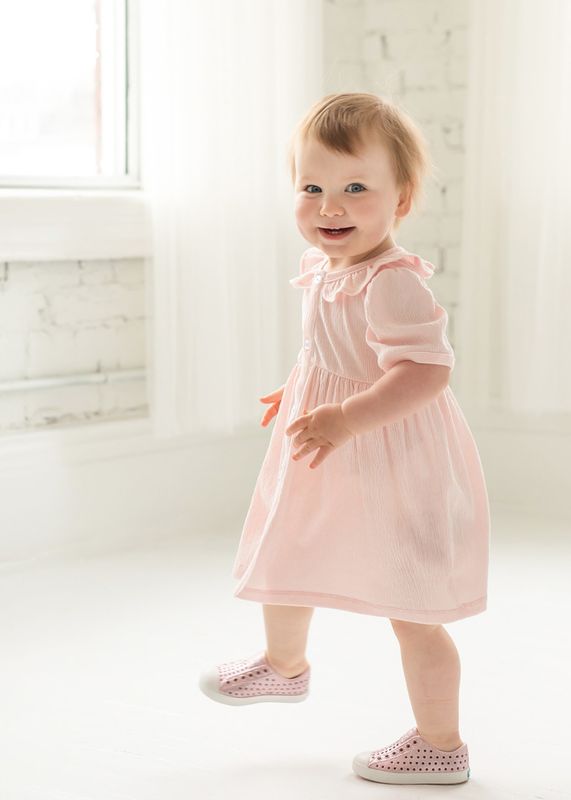 Pastel Dreams Textured Knit Dress