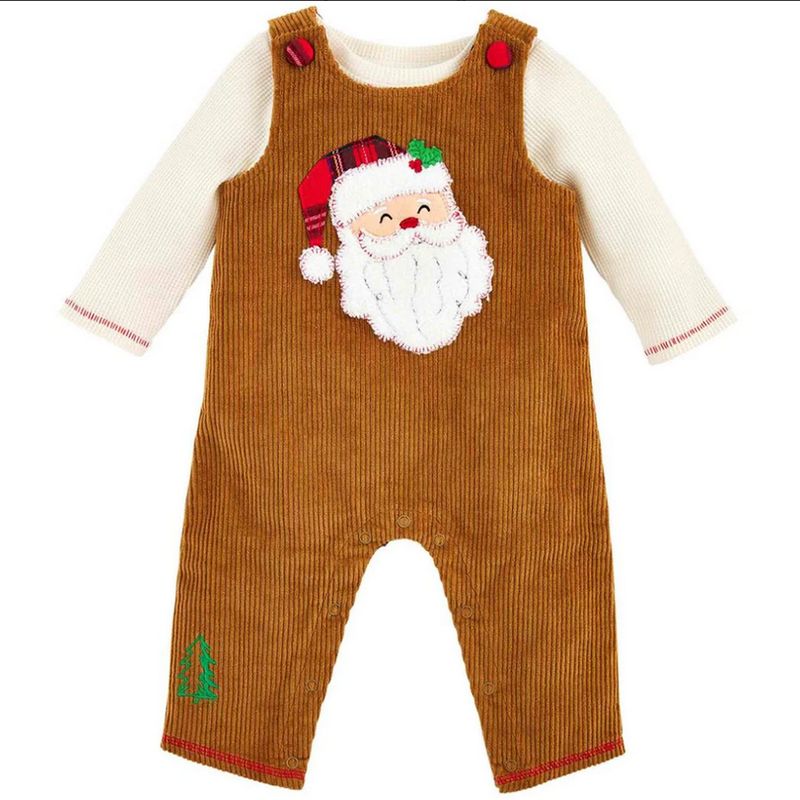 Santa Corduroy Longall Set