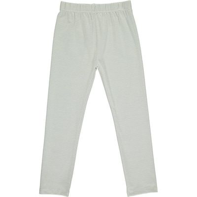 Kathleen Leggings -Sage Stripe