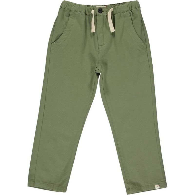 Jay Twill Pants-Olive