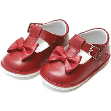 A95 Infant Minnie Bow Mary Jane Red