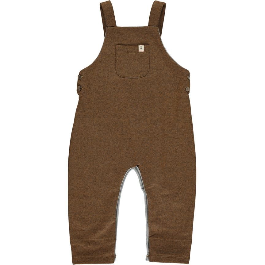 Gleason Jersey Overalls~Heathered Brown