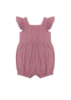 Berry Beautiful Romper-Purple