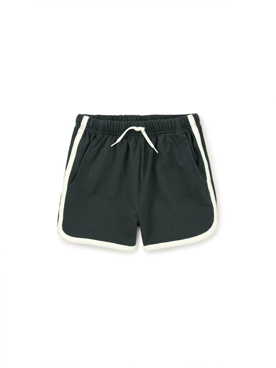 Sporty Ringer Shorts - Pepper