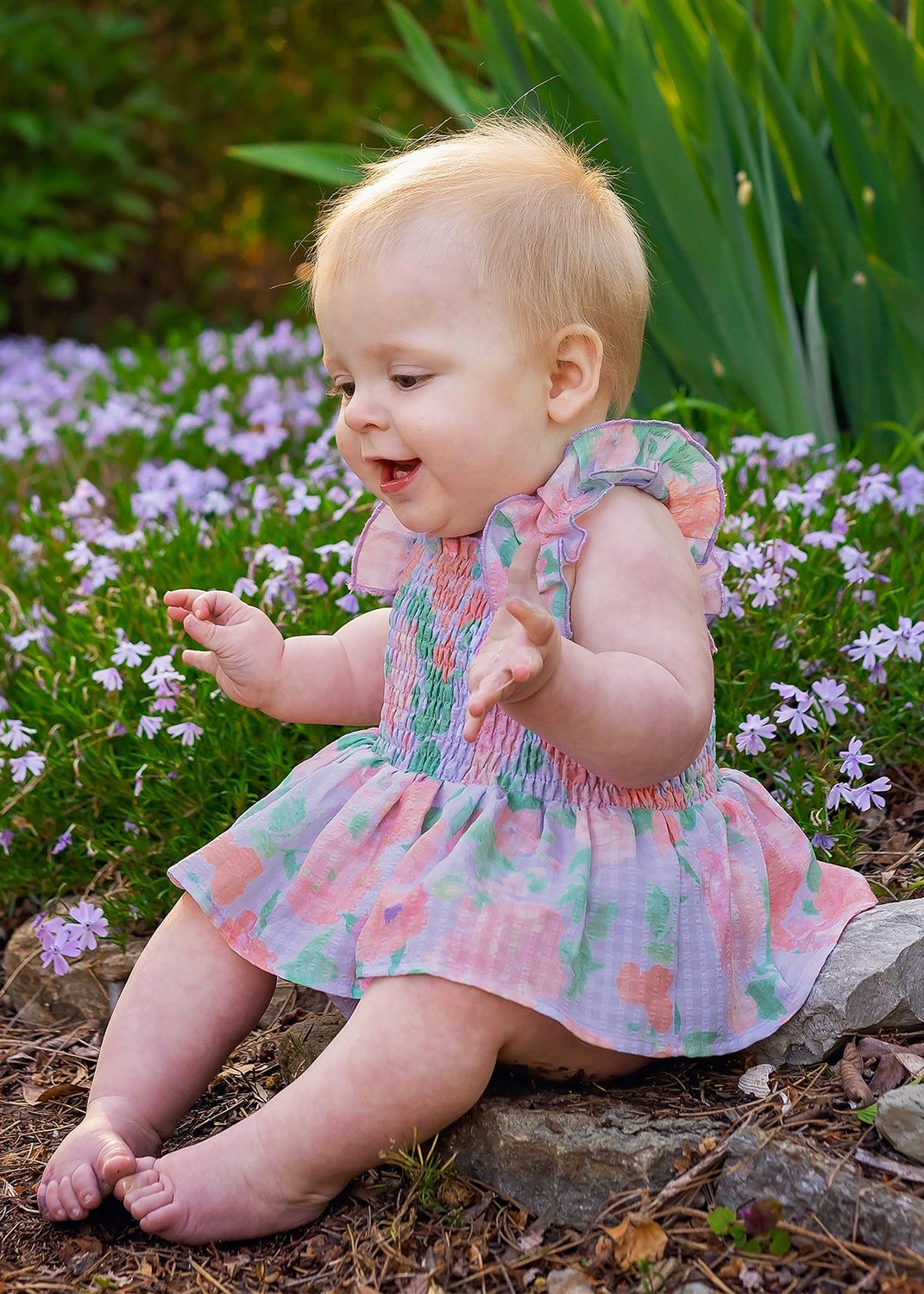 Picnic Floral Romper