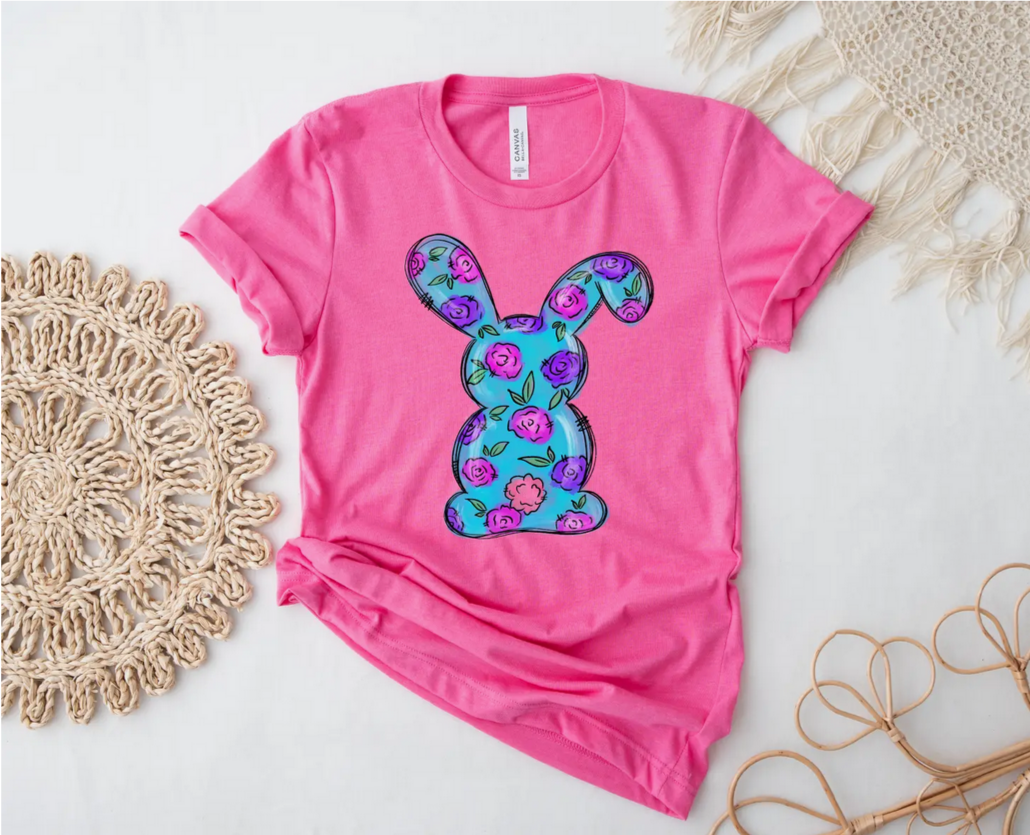 A95 Floral Bunny Tee