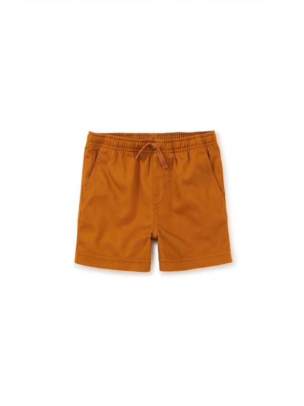 Twill Sport Shorts-Nugget