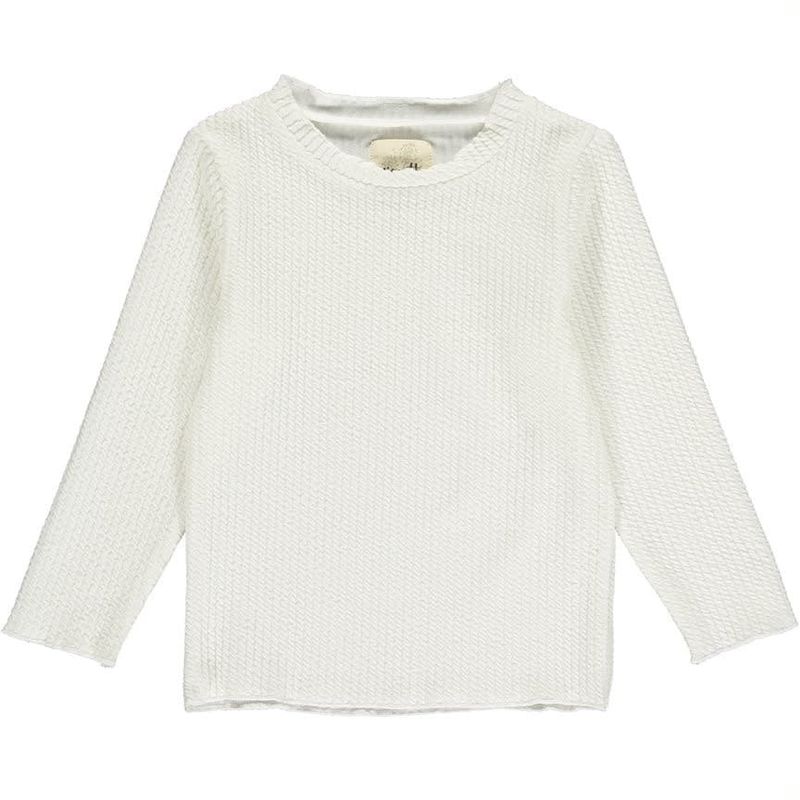 Kennedy Mock Turtle Neck-Ivory