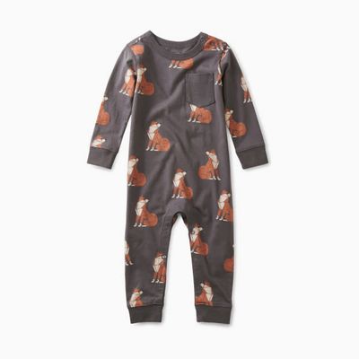 LS Pocket Baby Romper-Shibu Inu