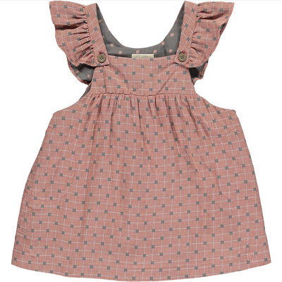 Opal Dress-Pink Check