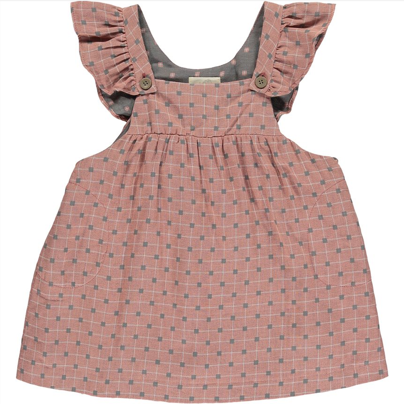 Opal Dress-Pink Check