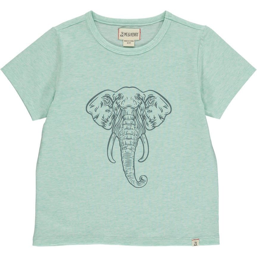 Falmouth Elephant Tee- Pale Green