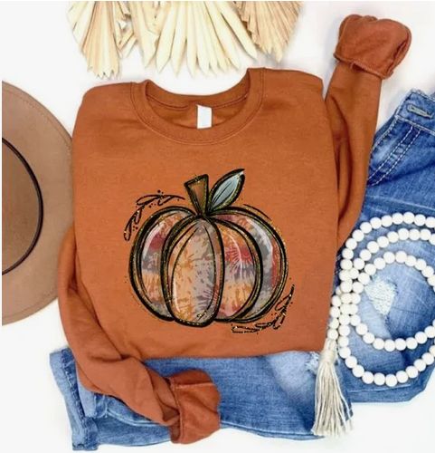 A-95 Tye Dye Pumpkin