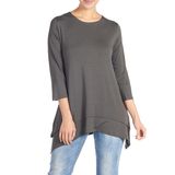 A95 Double Layer Tunic-Pewter