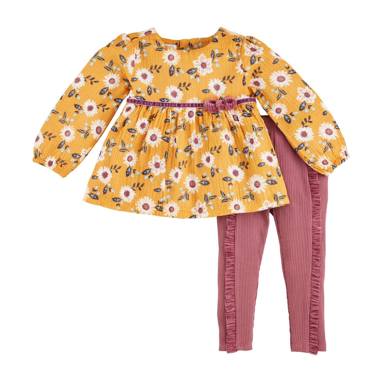 Floral Tunic and Legging Set