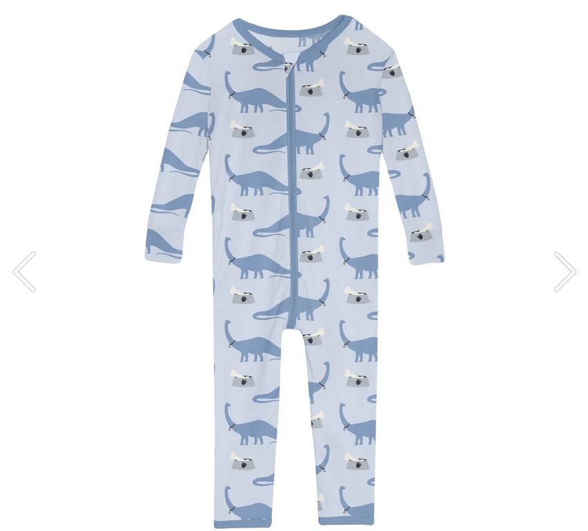 Print Convertible Sleeper w/Zipper~Dew Pet Dino
