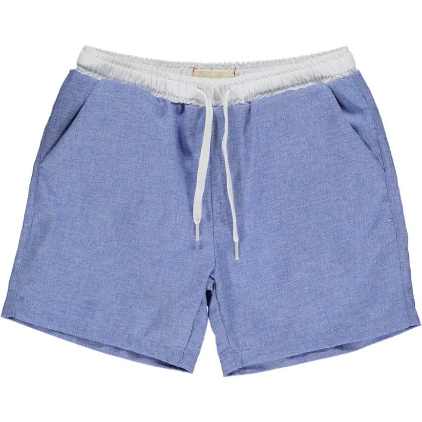 Splash Blue/White Baby Swim Shorts