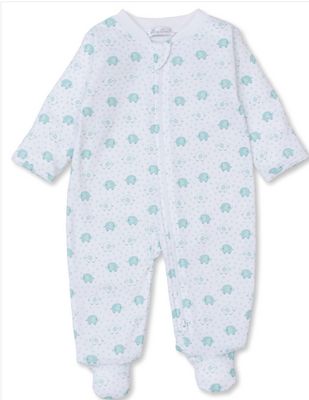 Footie w/Zipper-Starstruck Elephants