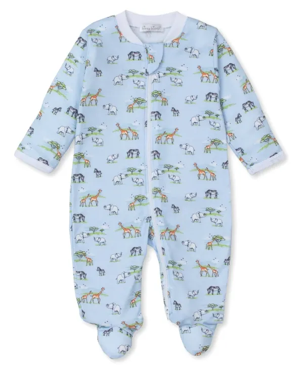 Jungle Oasis Footie w/zipper