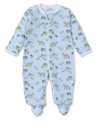 Jungle Oasis Footie w/zipper