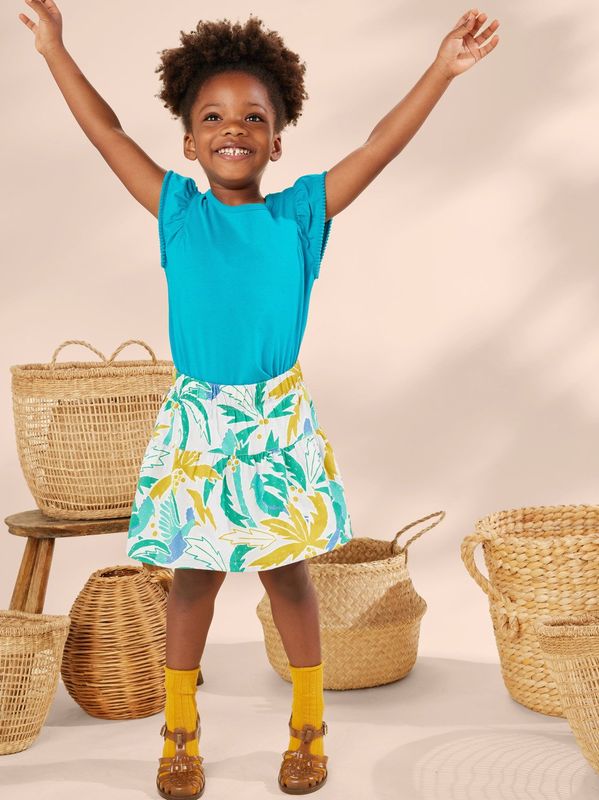Sport Skort - Turaco Palm