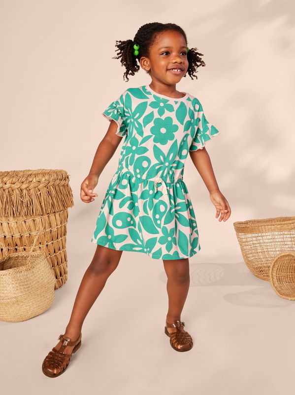 Tie Waist Dress-Malindi Floral