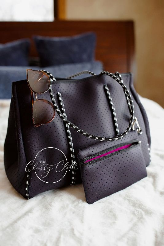 Black Neoprene Bag