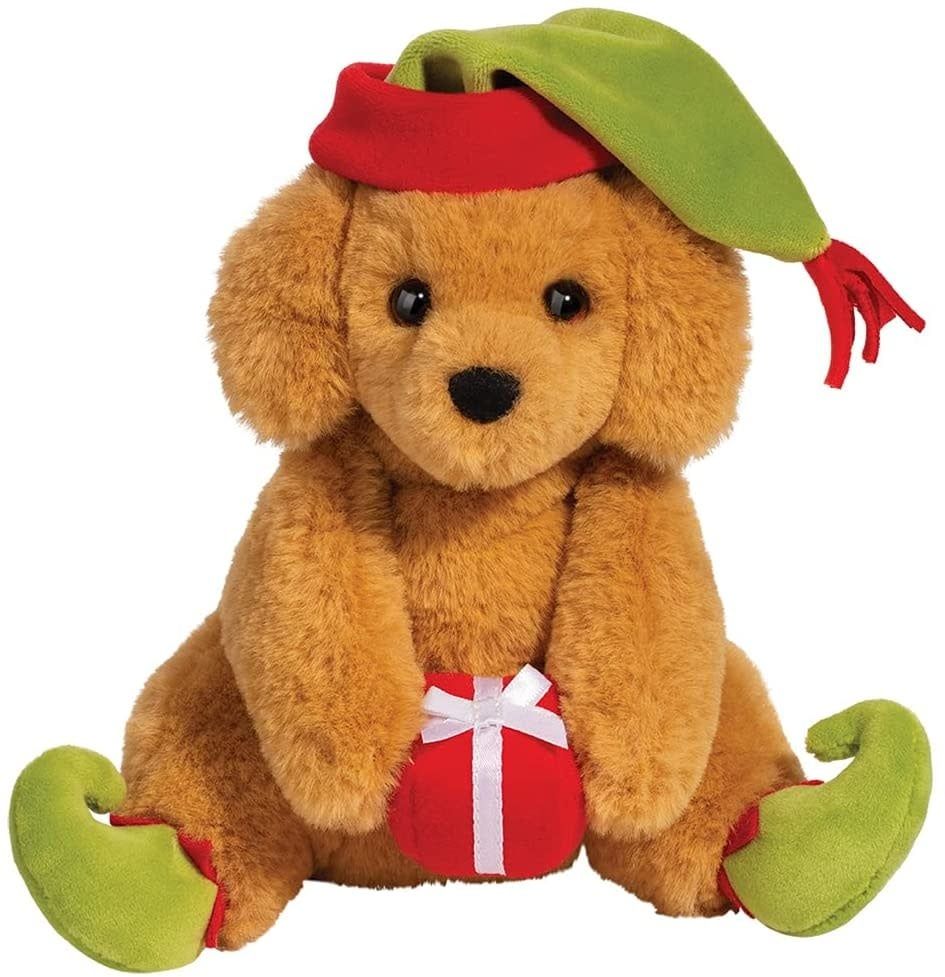 Douglas Delfy Elf Golden Retriever w/gift