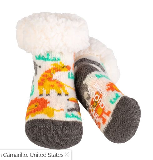 Toddler Classic Slipper Socks-Animal
