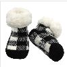 Toddler Classic Slipper Socks | Lumberjack White