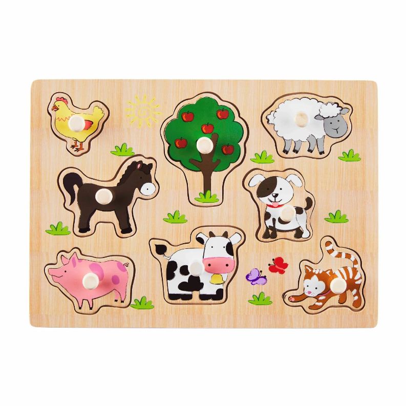 A95 Farm Knob Wood Puzzle