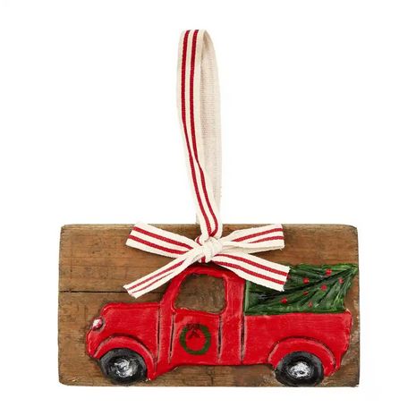 Truck Hand Painted Ornament