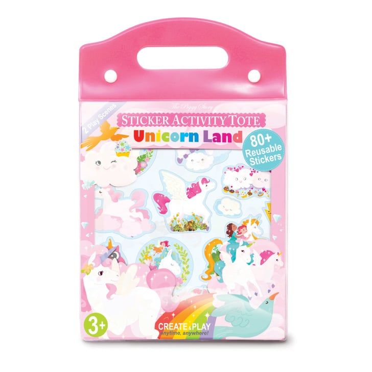 A95 Unicorn Land Sticker Activity Tote