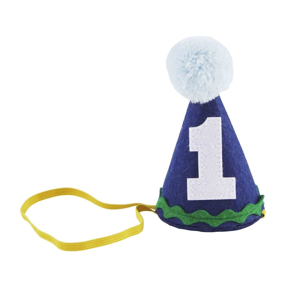 White One Musical Birthday Hat-Boy