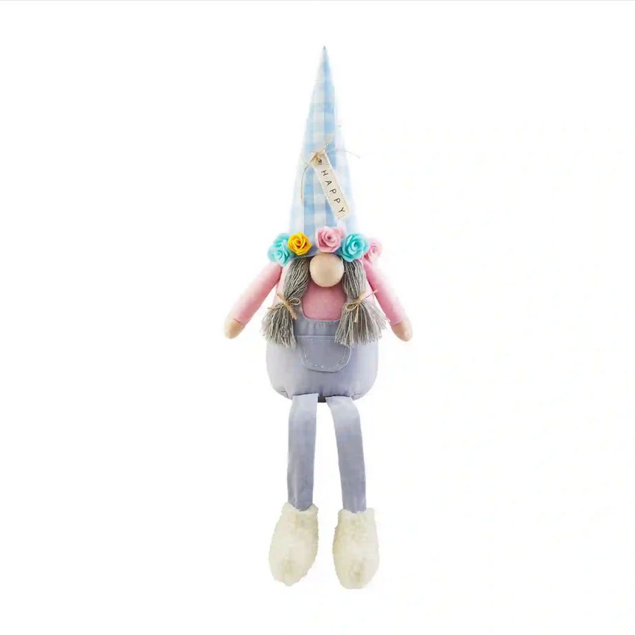 Medium Easter Dangle Leg Gnome