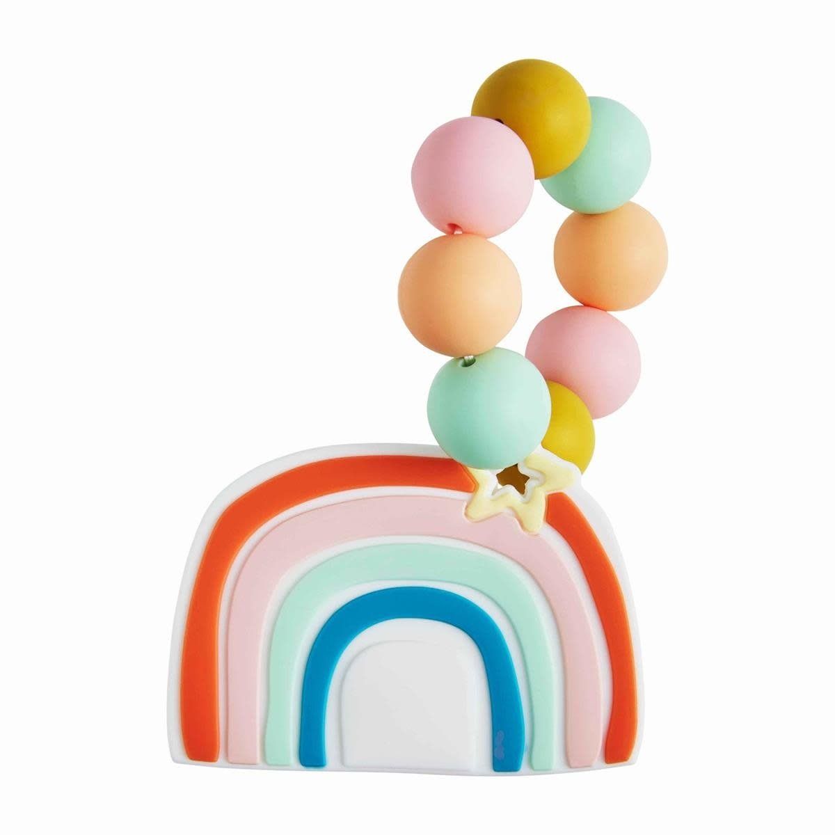 A95 Red Rainbow Silione Teether