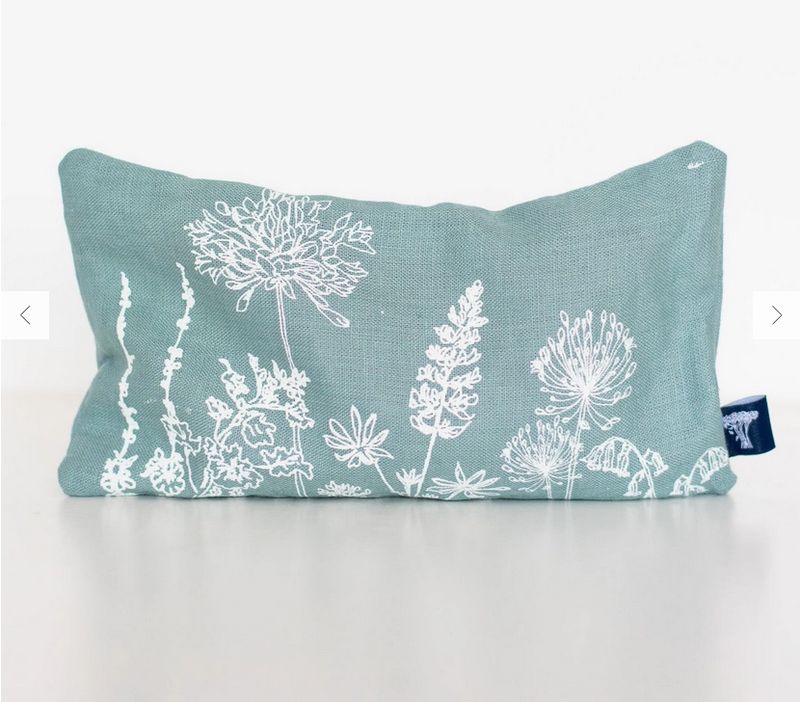 Linen Eye Pillow - Duck Egg Blue